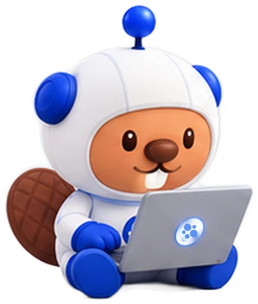 Beam working on a laptop