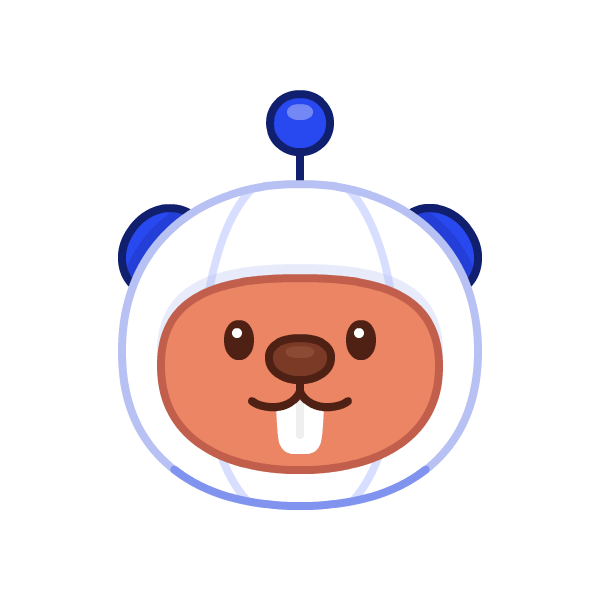 Beam, the Beacons mascot, waving