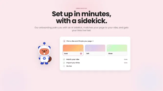 AI onboarding: get set up in minutes with your new sidekick