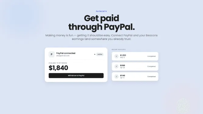 PayPal payouts: get your earnings, fast